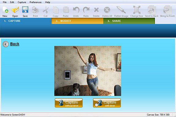 ScreenDASH! Pro, Design, Photo & Graphics Software Screenshot
