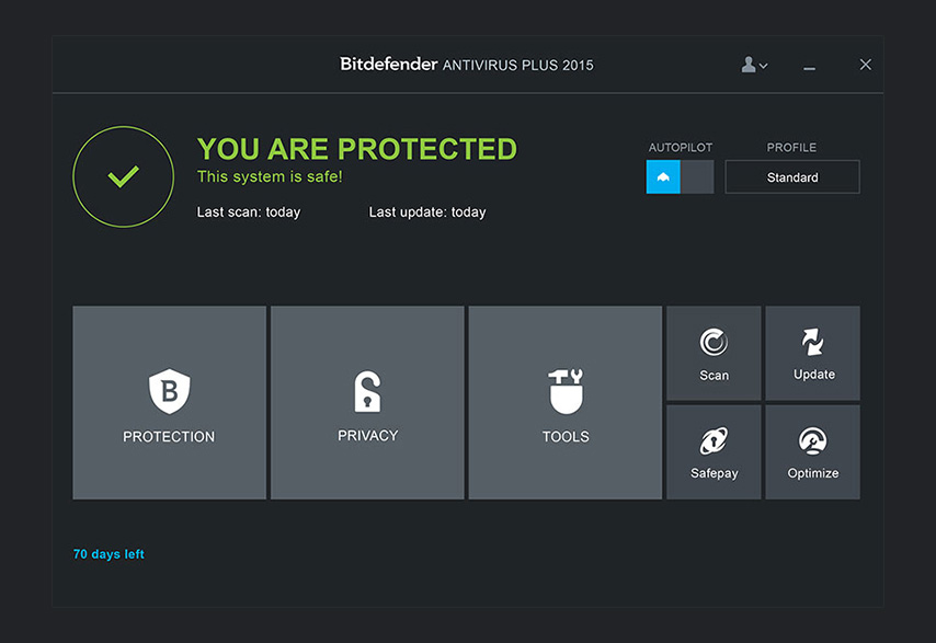 Internet Security Software Screenshot