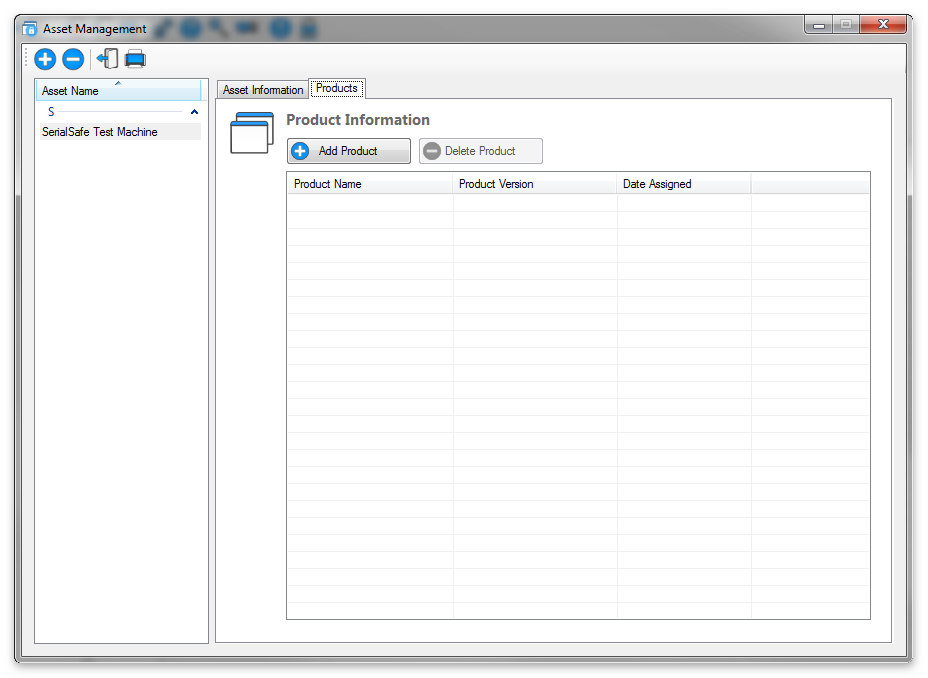 SerialSafe, Productivity Software, Document Management Software Screenshot