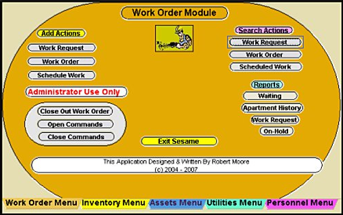 Database Management Software, Sesame Database Manager Personal Screenshot