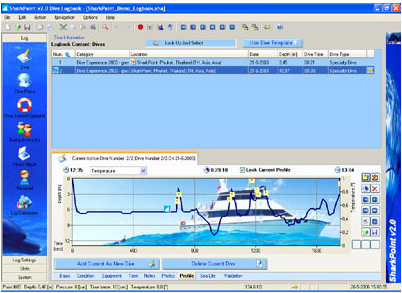 SharkPoint for Windows v2 (Professional), Lifestyle Software Screenshot