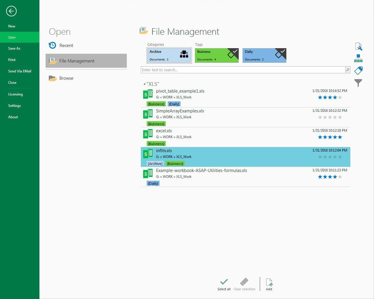 Simple Office Bundle, Business & Finance Software, Microsoft Office Software Screenshot
