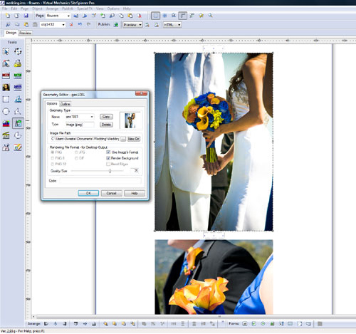 Development Software, Website Builder Software Screenshot