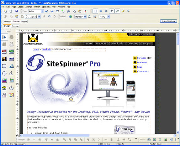 SiteSpinner Pro Screenshot 10