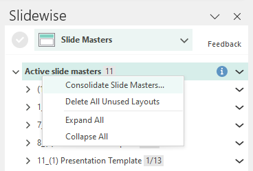 Slidewise, Presentation Software Screenshot