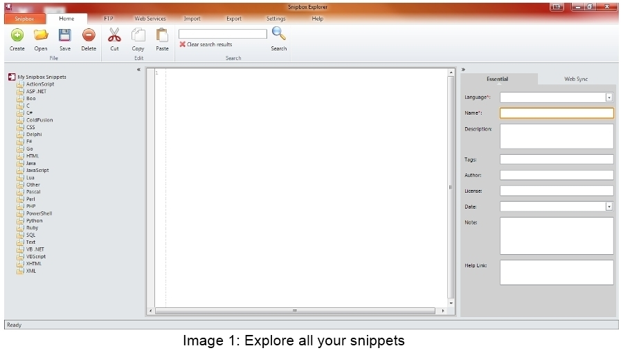 Snipbox Screenshot