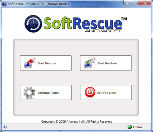 SoftRescue Pro Edition Screenshot