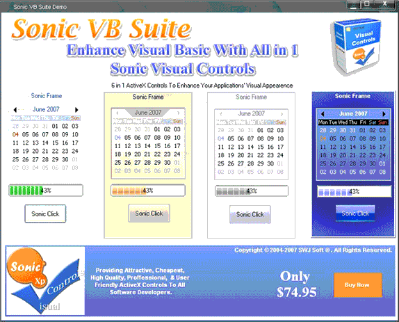 Sonic VB Suite Screenshot
