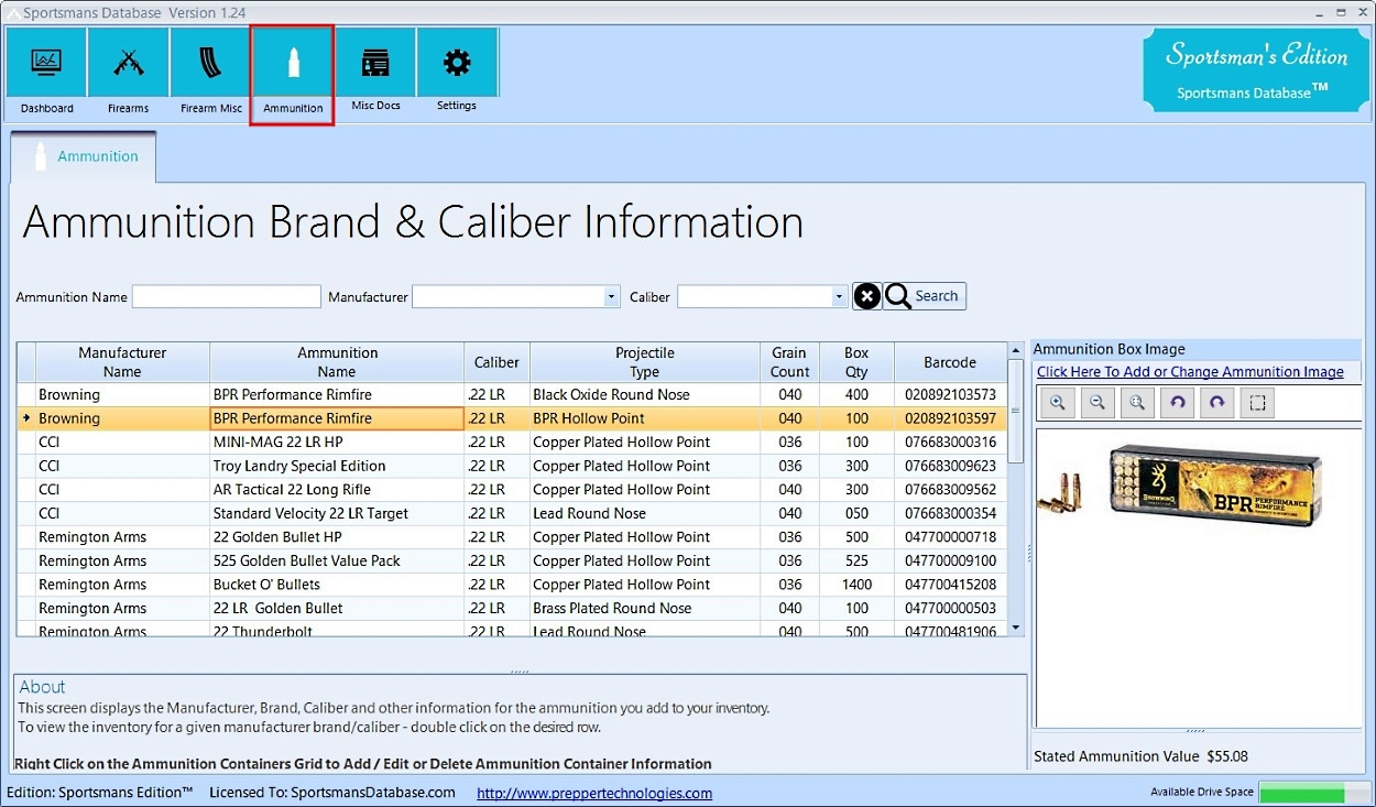 Organization Software Screenshot