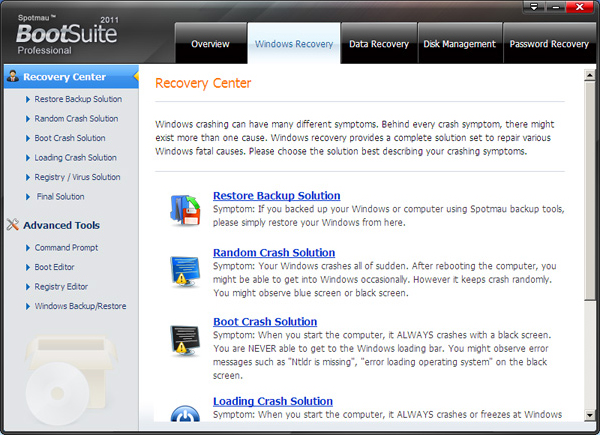 Spotmau PowerSuite Golden Edition, Software Utilities Screenshot
