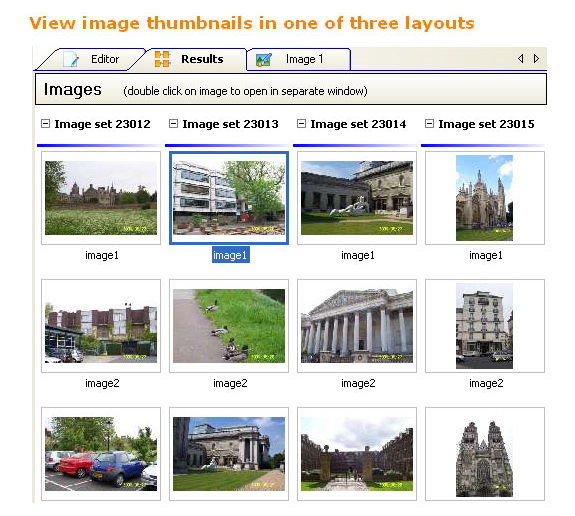 SQL Image Viewer, Database Software Screenshot