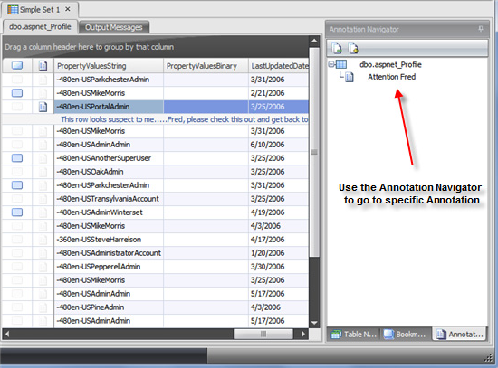 Database Software, SQL Sets Screenshot