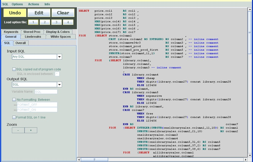 SQLinForm Single User License, Database Management Software Screenshot