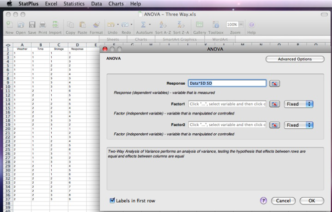 spreadsheet software for mac os x