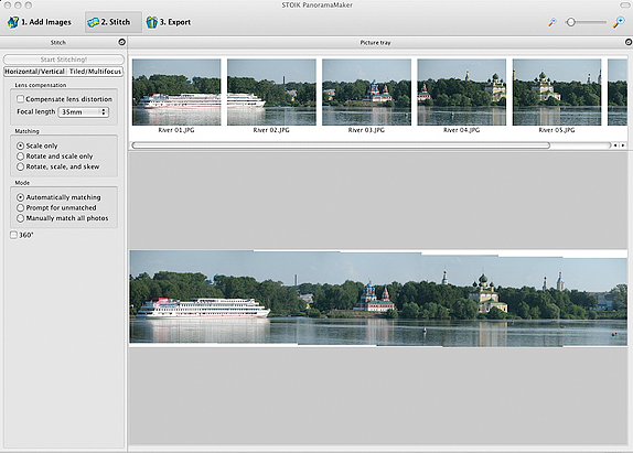 STOIK PanoramaMaker, Design, Photo & Graphics Software Screenshot
