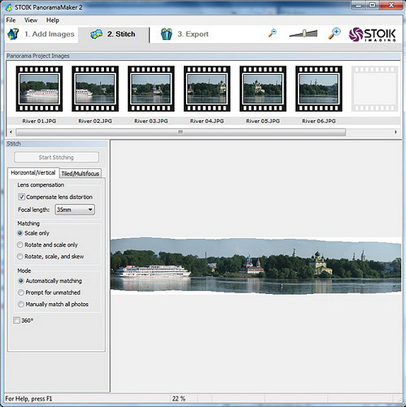 Photo Editing Software Screenshot
