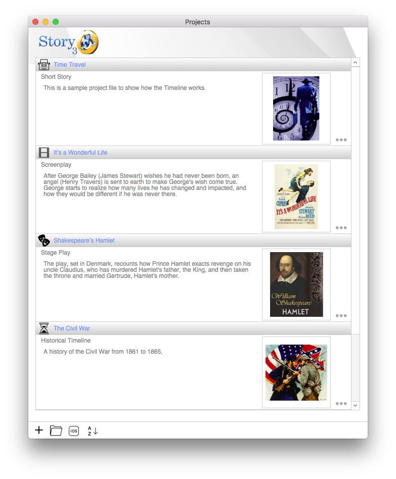 StoryO, Hobby, Educational & Fun Software Screenshot