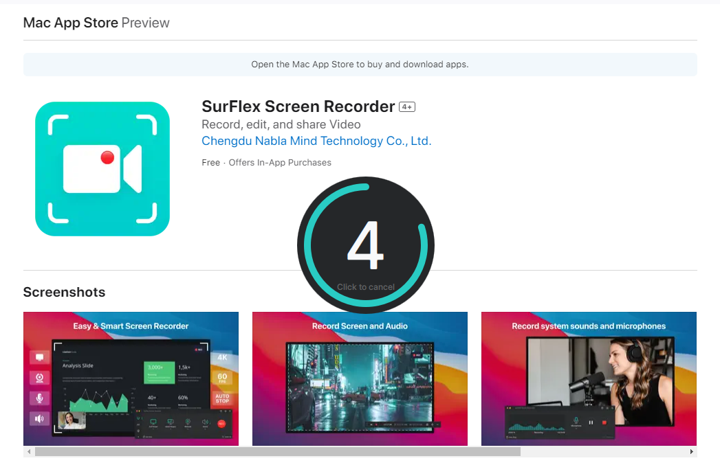 Video Software, SurFlex Screen Recorder - Lifetime License Screenshot