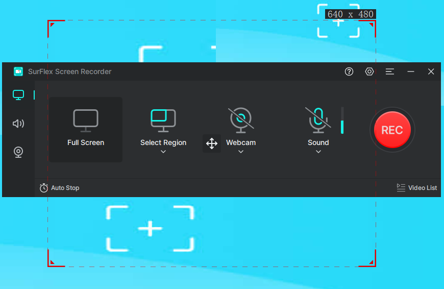 SurFlex Screen Recorder - Lifetime License, Video Capture Software Screenshot