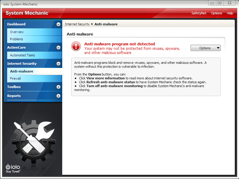 PC Optimization Software, System Mechanic Screenshot
