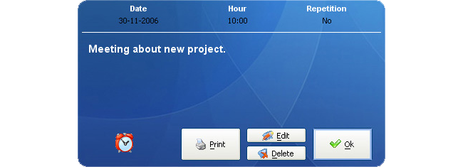 Contact Management Software Screenshot