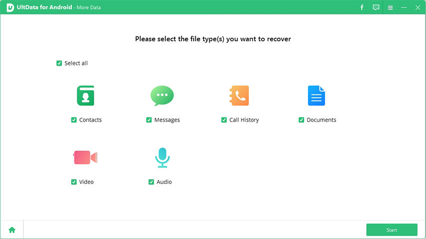Tenorshare Android Data Recovery, Software Utilities Screenshot