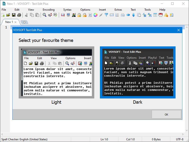 Text Edit Plus, Word Processing Software Screenshot