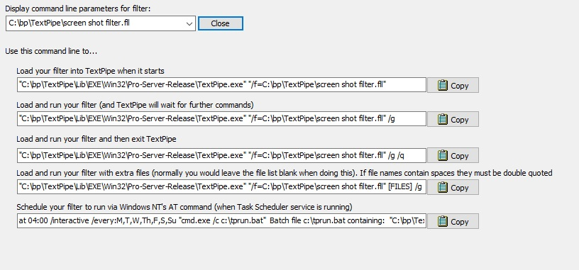 Software Utilities, TextPipe Screenshot