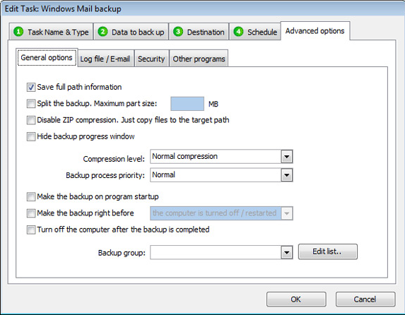 TK8 Backup Pro + Lifetime Upgrade Protection, Security Software, Access Restriction Software Screenshot