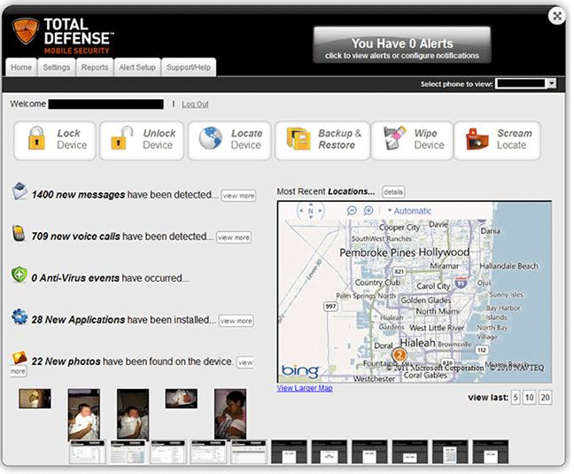 Total Defense Premium Internet Security, Internet Security Software Screenshot