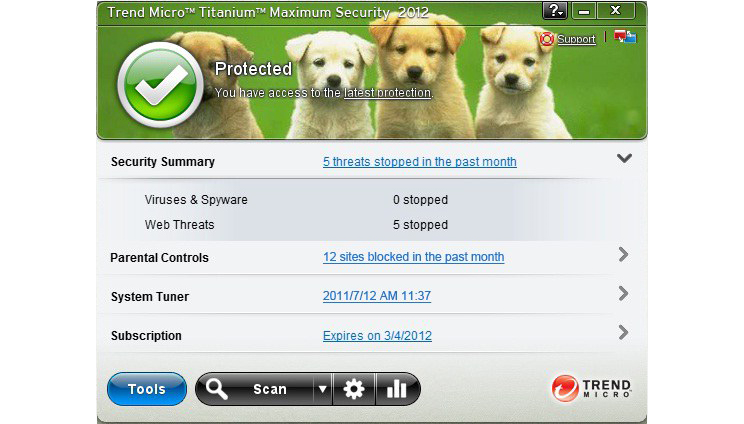 Trend Micro Titanium Maximum Security Screenshot 9
