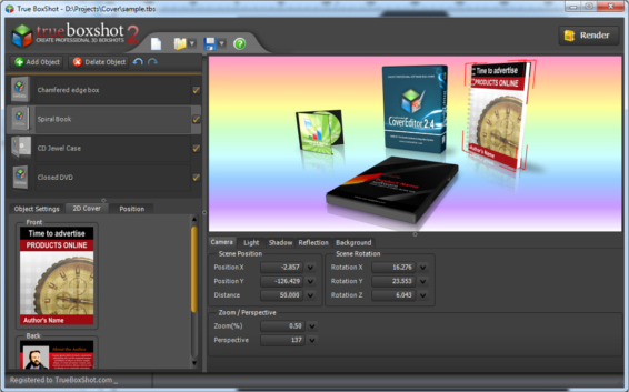 Boxshot 3D Pro 5.2.8 Crack [Shut the Box Game] Studio Free Download