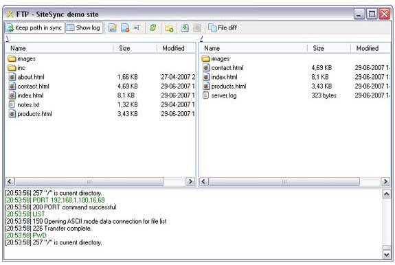 TSW WebCoder 2007 + SiteSync Screenshot 8