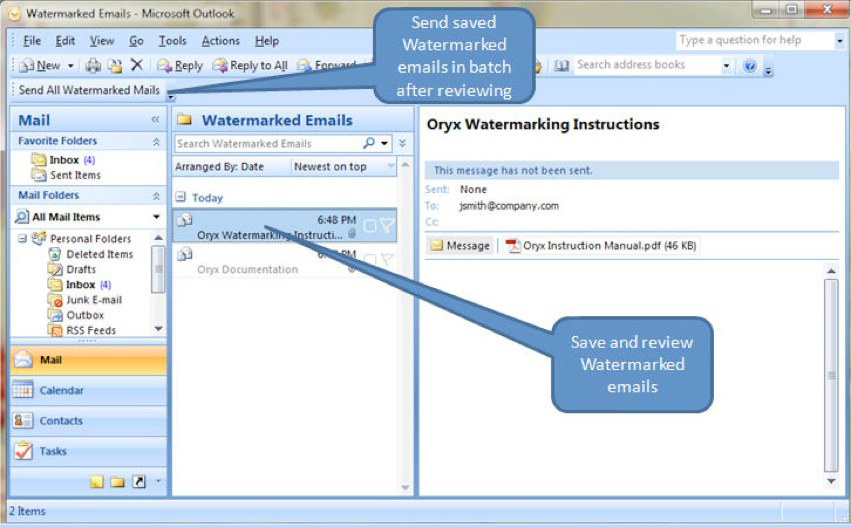 TunaWatermarking, General Security Software Screenshot
