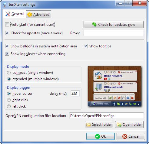 Network Connectivity Software, tunXten Screenshot