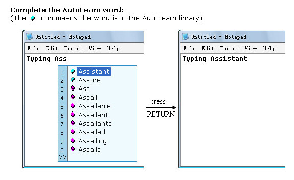 Typing Software Screenshot
