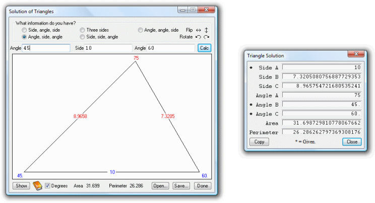 UltimaCalc, Productivity Software Screenshot