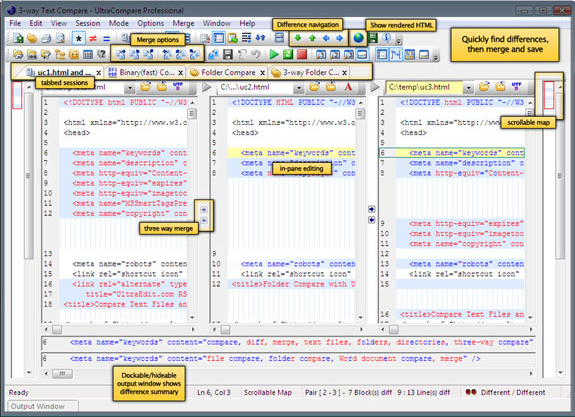 Development Software, UltraEdit + UltraCompare + Mobility! Screenshot