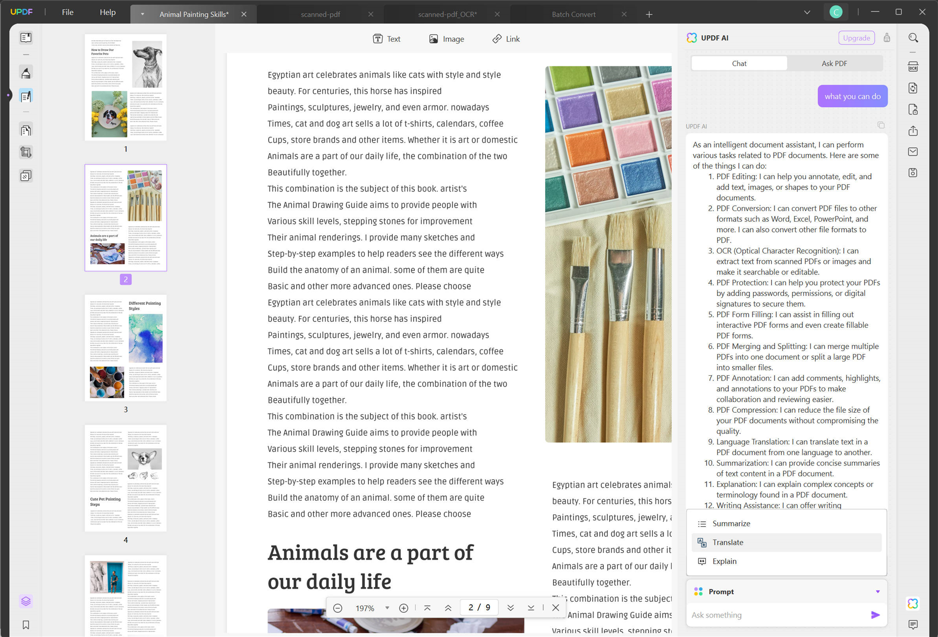 UPDF AI Document Management Software Download For Mac PC