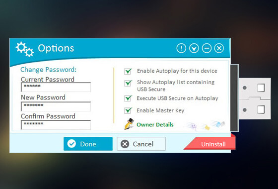 Security Software, Hard Drive / USB Security Software Screenshot