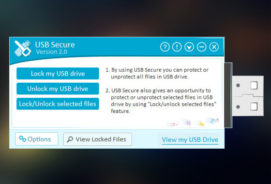 Security Software, USB Secure Screenshot