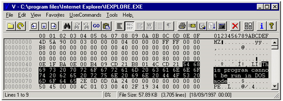 V - The File Viewer Screenshot 8