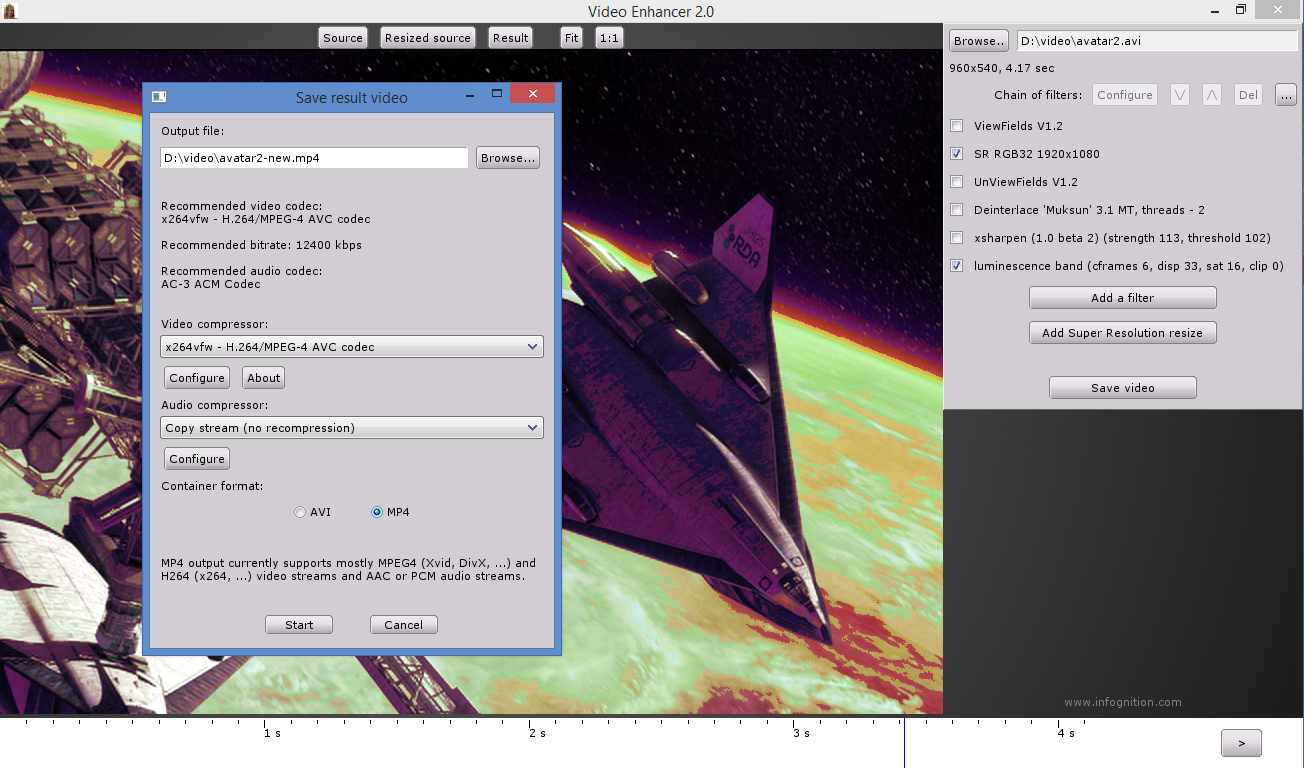 Video Misc Software, Video Enhancer Screenshot