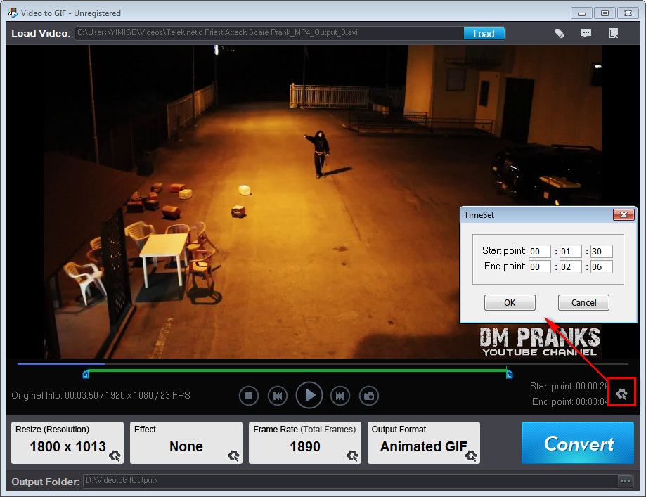 Video Software, Video to GIF Screenshot