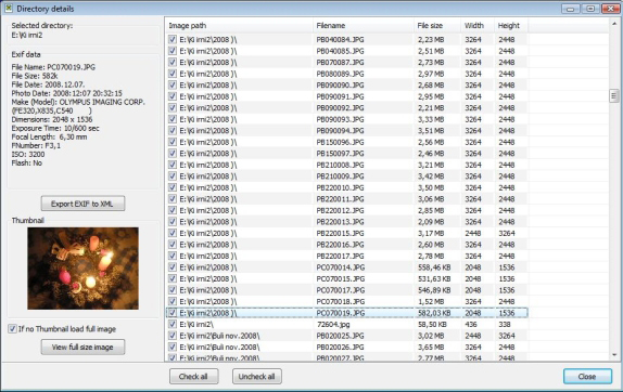 Software Utilities, Virtual Image Organizer Screenshot
