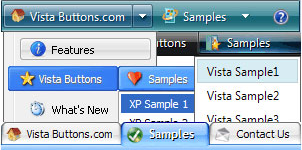 Vista Buttons (Business License) Screenshot