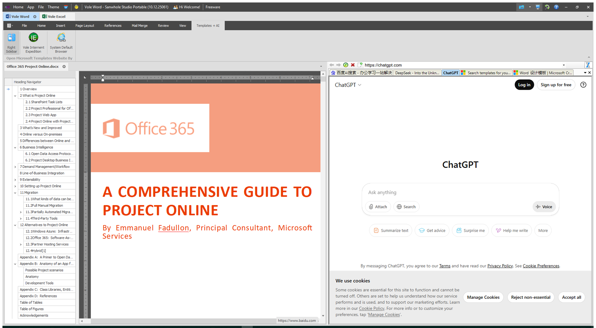 Vole Office Screenshot