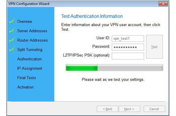 VPN Dialer 2012, Network Connectivity Software Screenshot
