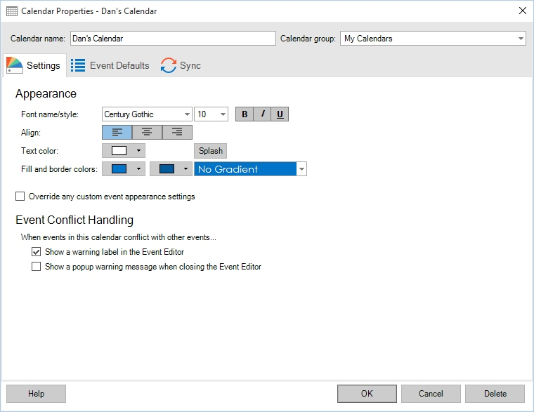 VueMinder Pro, Productivity Software Screenshot