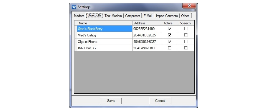 W7 Caller ID, Internet Software Screenshot